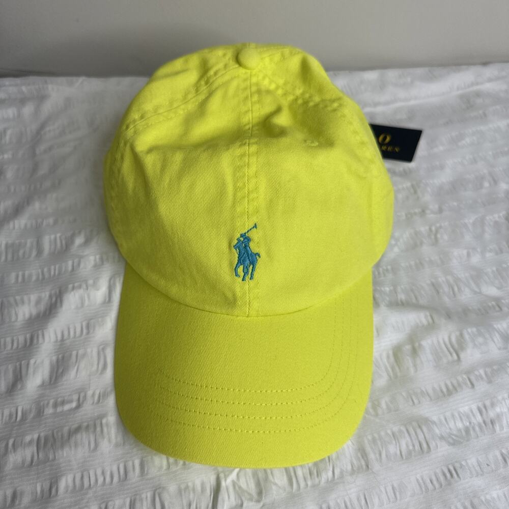 Polo Ralph Lauren Classics Chino Twill Ball Cap Green One Size New